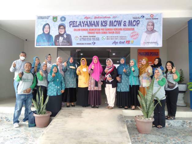 BKKBN Riau Gelar Pelayanan MOW di Kota Dumai