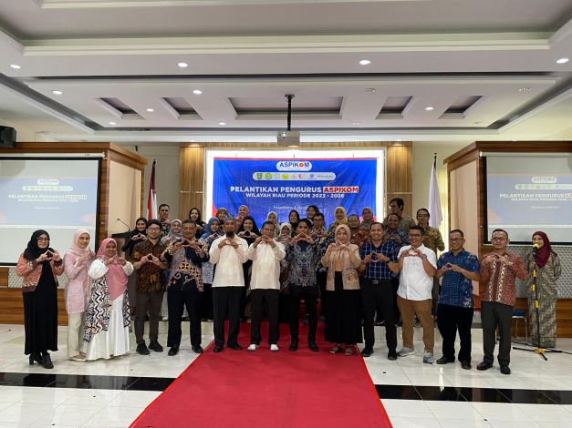 Pengurus ASPIKOM Wilayah Riau Periode 2023-2026 Resmi dilantik