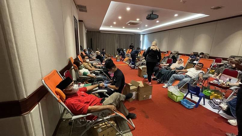 Donor ke-63, KDD RAPP Kumpulkan 956 Kantung Darah