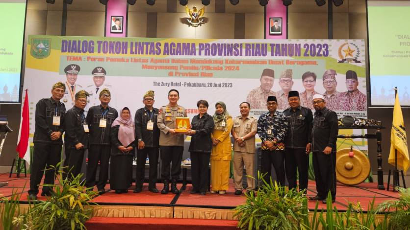 Jaga Kerukunan Jelang Pemilu 2024, FKUB Riau Gelar Dialog Tokoh Lintas Agama