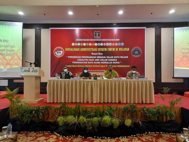 Daftar ke Kemenkumham dengan Biaya Rp50 Ribu, Ratusan Pelaku UMK di Riau Jadi Direktur