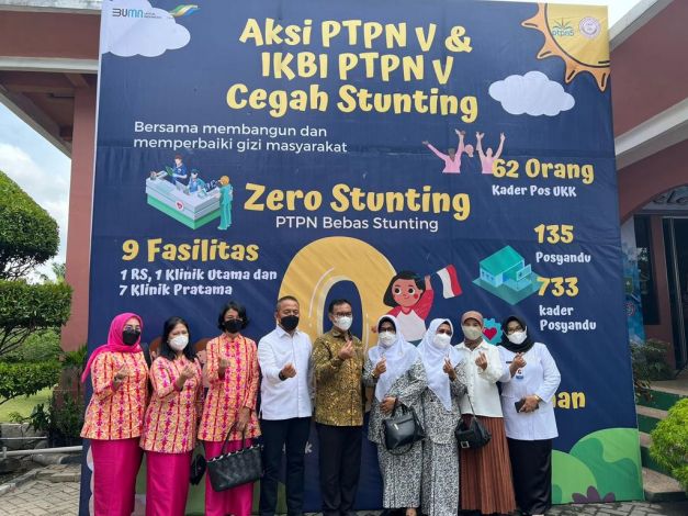 BKKBN RI Apresiasi Komitmen PTPN V Cegah Stunting di Bumi Lancang Kuning