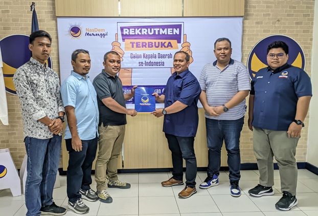 Tujuh Balon Kepala Daerah Mendaftar ke NasDem Riau di Hari Pertama, Siapa Saja?