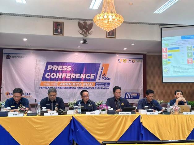Hingga September, Pendapatan APBN di Riau Tembus Rp20,9 Triliun