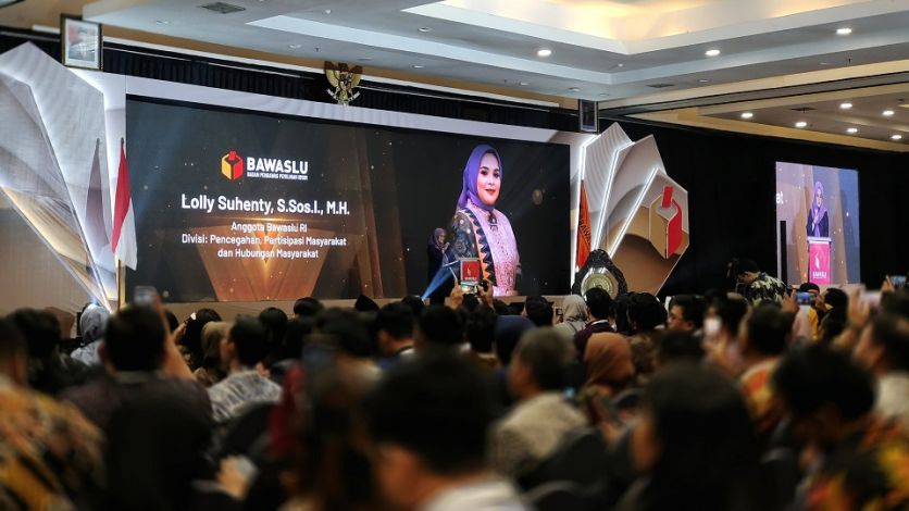 Hadiri Rakornas Manajemen Publikasi, Bawaslu Pekanbaru: Penting untuk Menggali Ide Mensosialisasikan Pemilu