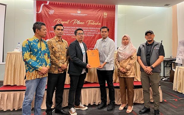KPU Tetapkan 50 Anggota DPRD Pekanbaru Terpilih, Berikut Namanya