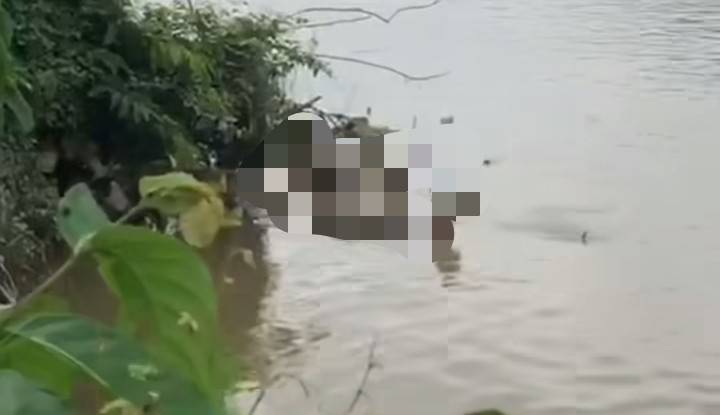 Mayat Mr X Ditemukan Mengapung di Sungai Batang Kuantan Singingi