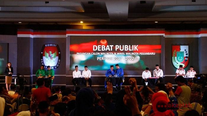 Debat Kandidat Paslon Walikota Pekanbaru Masih Sebatas Seremonial
