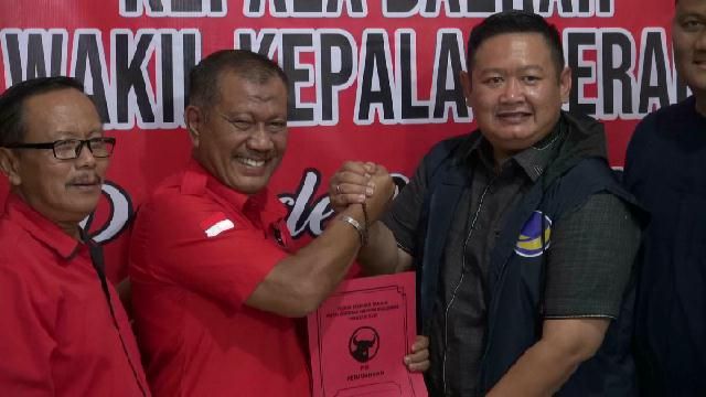 Ramaikan Bursa Kandidat Pilgubri, Mantan Bupati Inhu Yopi Arianto Mendaftar ke PDIP Riau