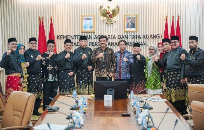 Temui Menteri ATR/BPN, LAMR Sampaikan Persoalan Konflik Lahan di Riau