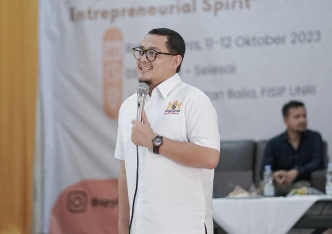 Politisi Muda Rizky Bagus Oka Siap Bertarung di Pilwako Pekanbaru