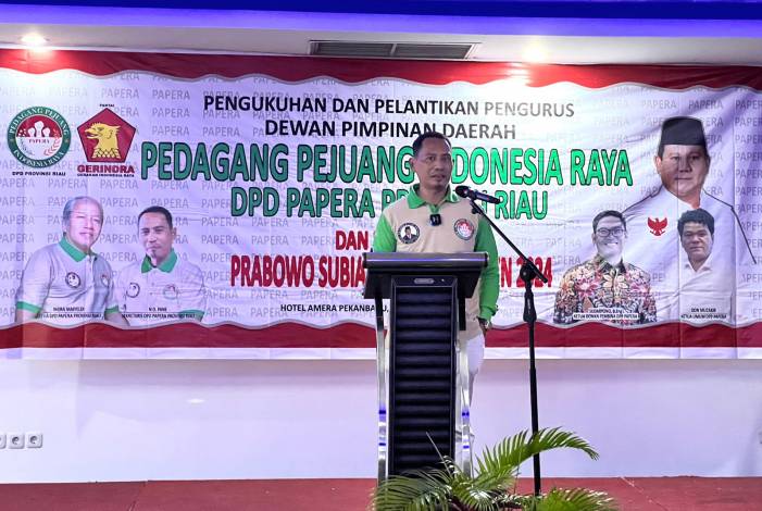 Papera Riau Siap Kerahkan Pasukan Menangkan Prabowo di Pemilu 2024