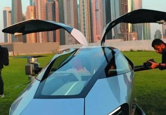Mobil Terbang Futuristik Pertama Kali Mengudara di Dubai