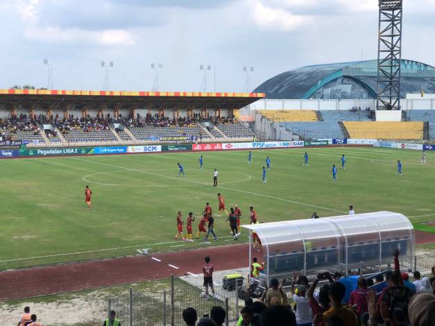 Kontra PSDS Deli Serdang di Stadion Kaharuddin Nasution, PSPS Riau Unggul Lewat Tendangan Asri Aziz