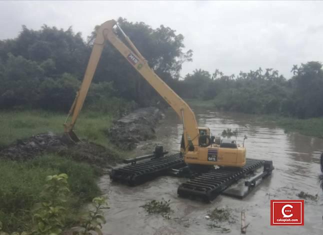 Sering Banjir karena Pendangkalan, PUPR Riau Normalisasi Sungai Reteh Sepanjang 5 Km