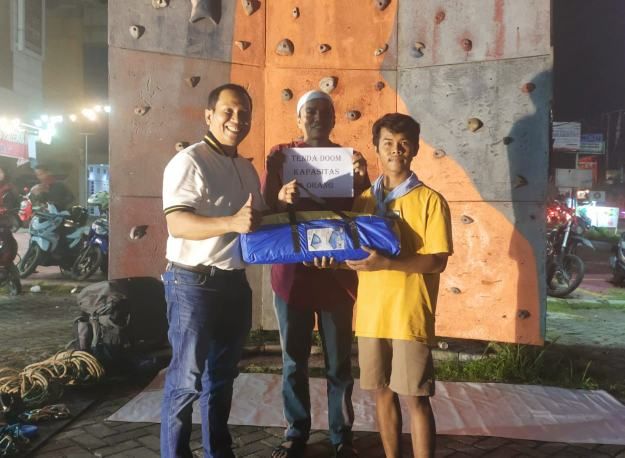 Bertabur Hadiah, Fun Climbing Tajaan Mapala Fisip Unri dan FPTI Pekanbaru Sukses Digelar