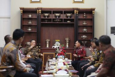 Plt Bupati Meranti bertemu dengan Pj Gubernur