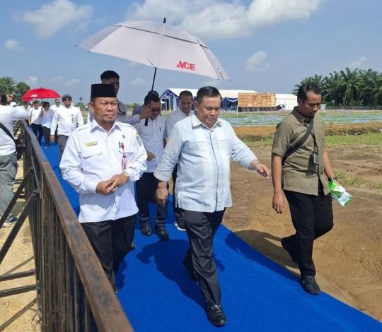 Wakili Bupati Pelalawan, Asisten Fakhrizal Hadiri GNPIP di Pekanbaru