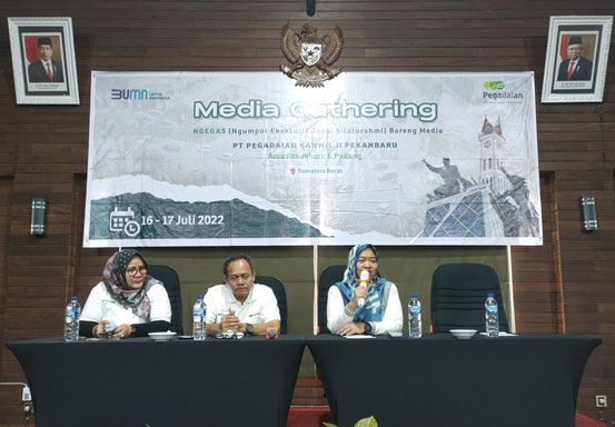 Pererat Silaturahmi, Pegadaian Kanwil II Pekanbaru Gelar Media Gathering