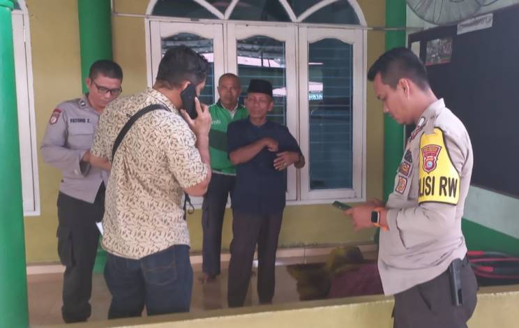 Seorang Pria Ditemukan Tewas di Dekat Kamar Mandi Masjid Pekanbaru