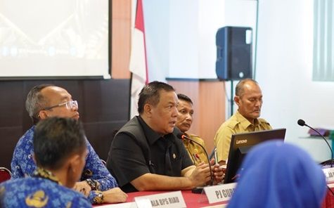 Kendalikan Inflasi, Pj Gubri Sambangi Kantor BPS Riau