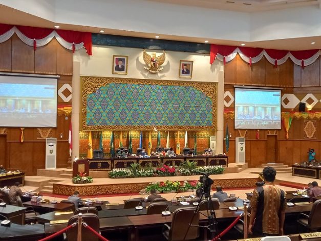 PPKM Menurun, DPRD Riau Berlakukan Paripurna Dihadiri Seluruh Anggota