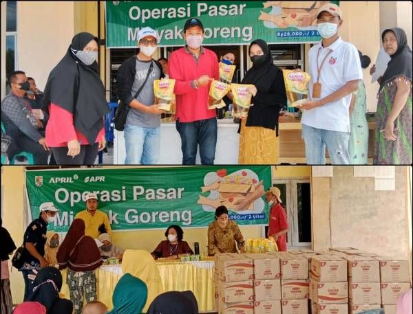 PT RAPP Salurkan Minyak Goreng kepada 1200 KK di Kecamatan Ukui