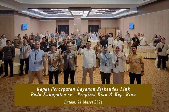 BRK Syariah Implementasikan Layanan Siskeudes Link bagi Desa se-Riau dan Kepri