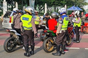 Sepekan Operasi Zebra Lancang Kuning di Pekanbaru, 1.305 Pengendara Terjaring Razia