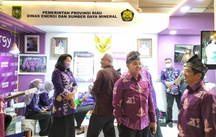 Selama Riau Expo 2022, Dinas ESDM Edukasi Pelajar dan Pengunjung soal Minerba