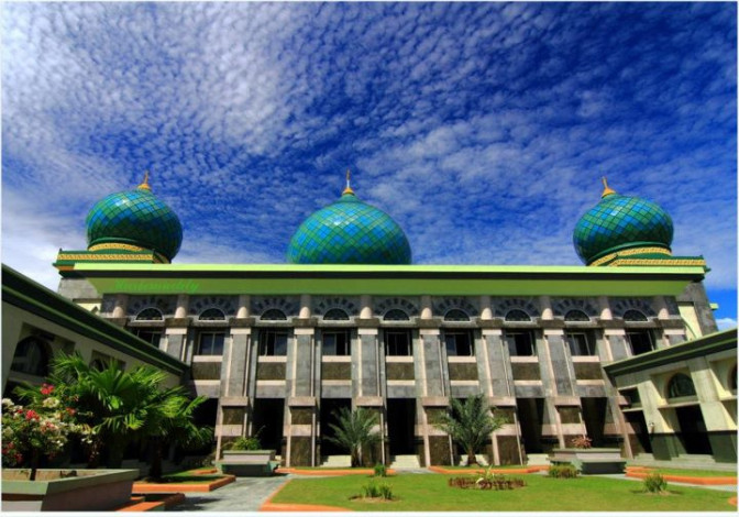Pemprov Riau Pastikan Proses Tender Payung Raksasa Masjid Raya Annur Tak Bermasalah