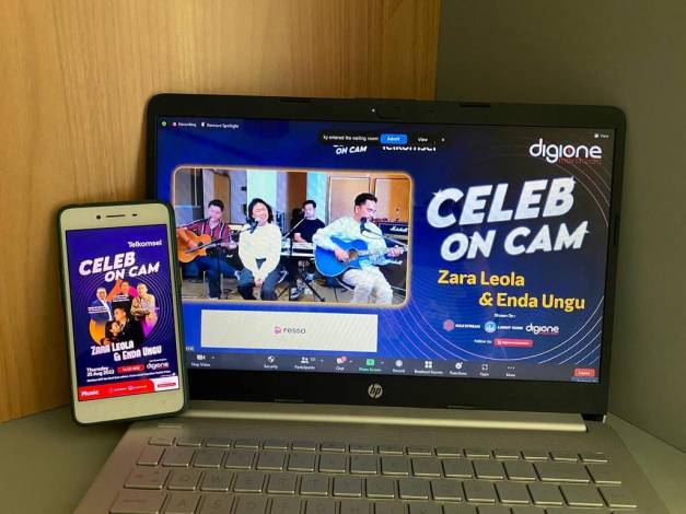 Hadirkan Digital Entertainment untuk Jurnalis, Telkomsel Gelar Celeb on Cam bersama Zara Leola dan Enda Ungu