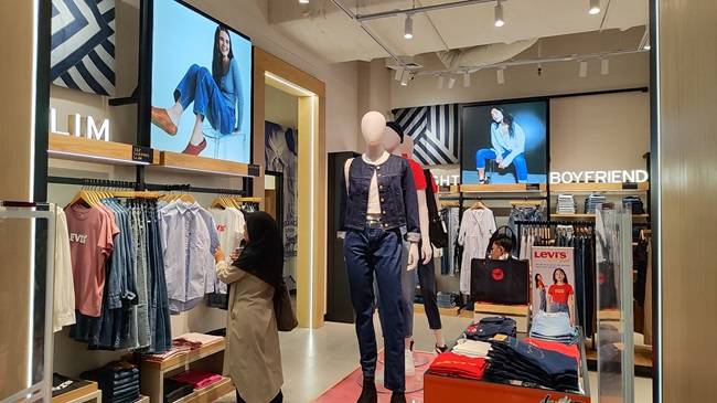 Original Levis Store Mall Ciputra Seraya Pekanbaru Hadirkan Konsep Lebih Menarik