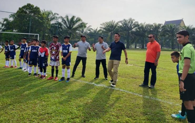 Jadi Ajang Seleksi Nasional, 32 Tim Pesepakbola Belia Riau Perebutkan Piala Direktur PTPN V