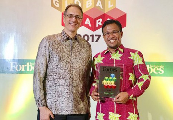 PaperOne Raih Forbes Indonesia’s Rising Global Stars Award 2017