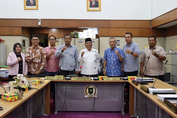 Komisi I DPRD Meranti Kunjungi DPRD Riau