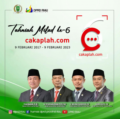 DPRD Riau 2023 HUT CAKAPLAH