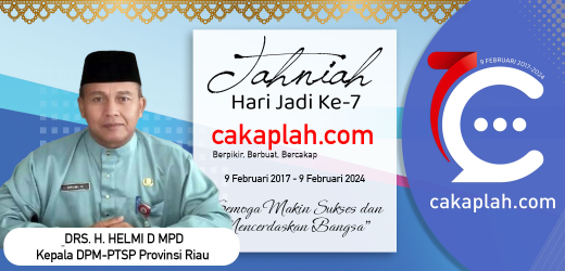 HUT CAKAPLAH 7 - DPMPTSP Riau