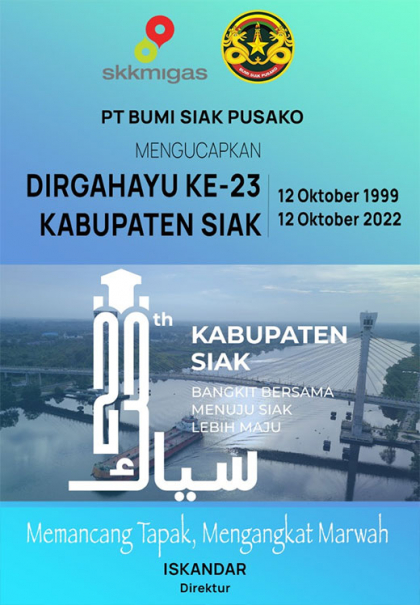 BSP - HUT Siak 12 Oktober 2022
