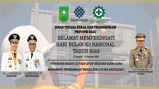 Disnaker Riau 12 Januari 2022