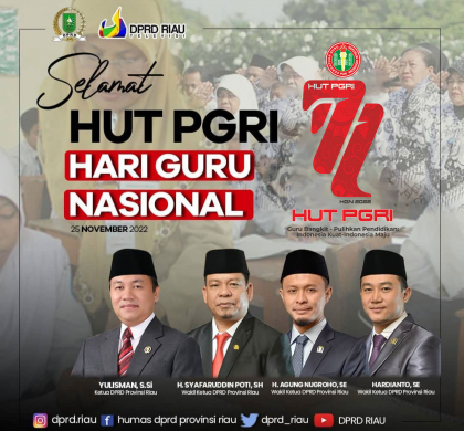 DPRD Riau HGN 2022