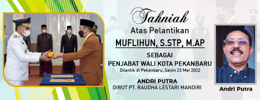 Pelantikan Pj Walikota Pekanbaru - PT Raudha Lestari Mandiri