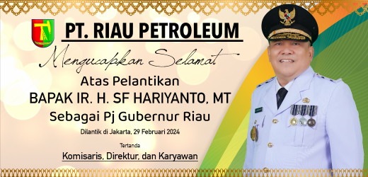 Pelantikan Pj Gubri - PT Riau Petroleum