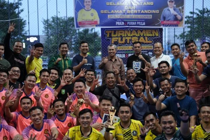 Pererat Silatirahmi, Purna Praja dan Praja IPDN Gelar Turnamen Futsal