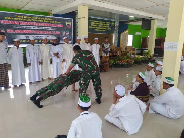 TNI AD Rekrutmen Bintara dan Tamtama Jalur Santri
