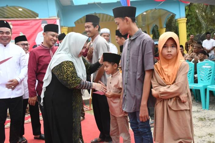 Safari Ramadan di Kecamatan Talang Muandau, Bupati Kasmarni Sampaikan Kabar Baik untuk Masyarakat