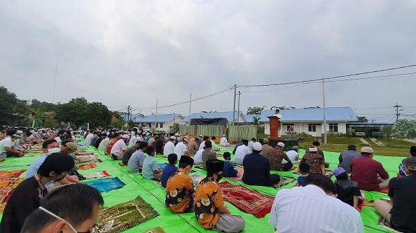 Idul Adha di Tengah Pandemi Tak Turunkan Minat Umat Muslim di Riau Komplek Berkurban