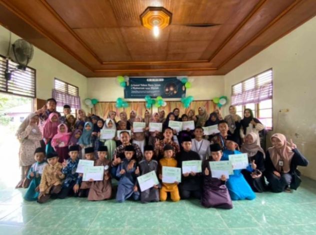 Kukerta Desa Pulau Jambu Unri Gelar Lomba 1 Muharram 1444 H Bersama 2 Kampus di Riau