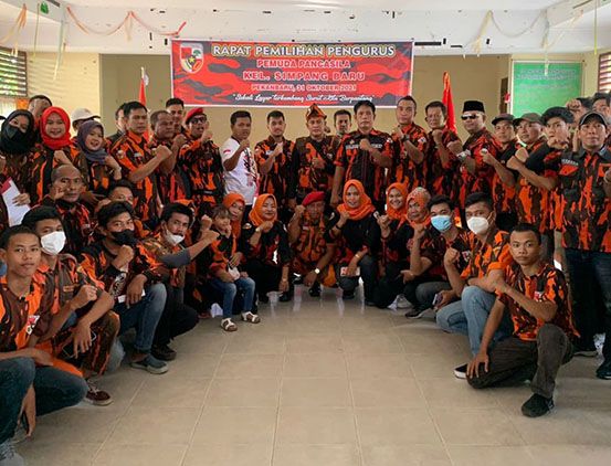 Ranting Pemuda Pancasila Simpang Baru Dipimpin Ketua Termuda se-Provinsi Riau