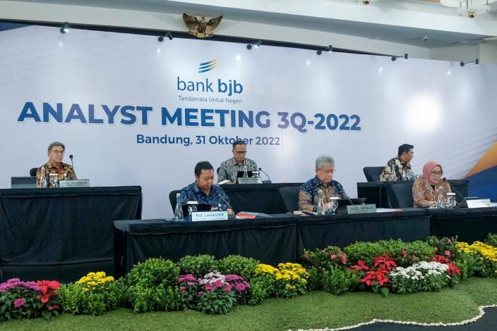 Luar Biasa, Laba bank bjb terus Melejit 23,3%, Mencapai Rp2,2 Triliun di Triwulan III 2022